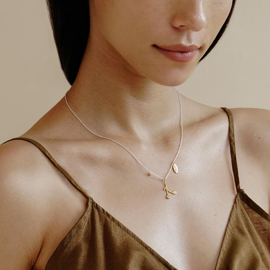 Sweet Pea Necklace - April