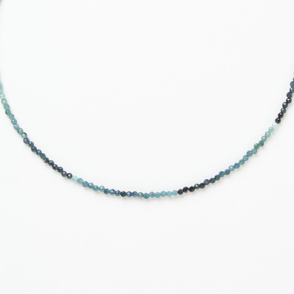 Blue Tourmaline Necklace