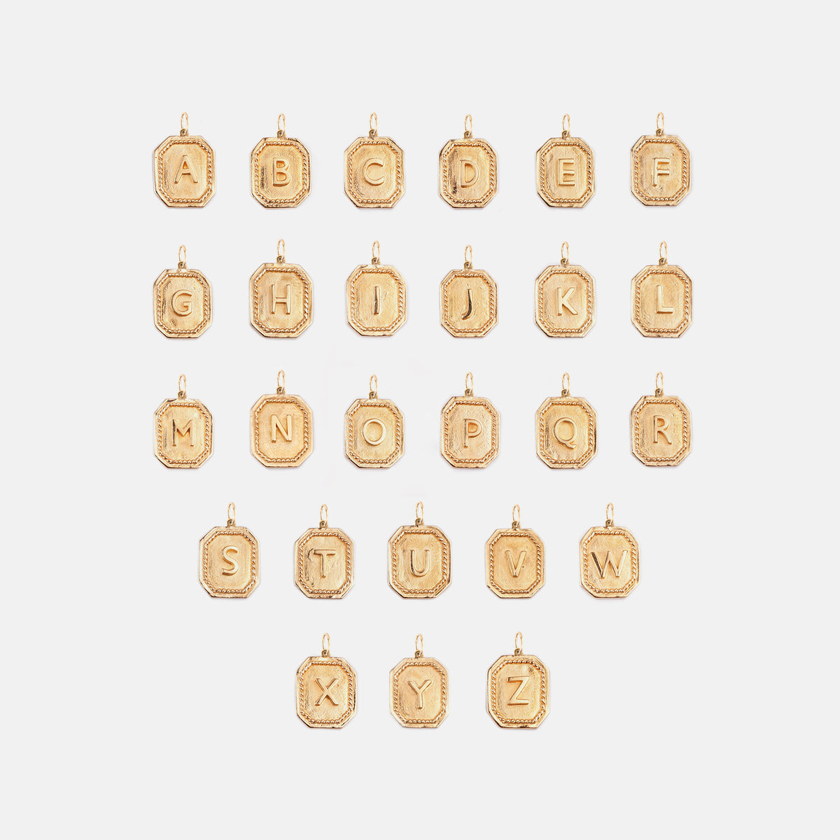 Alphabet Charm