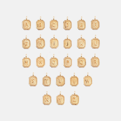 Alphabet Charm