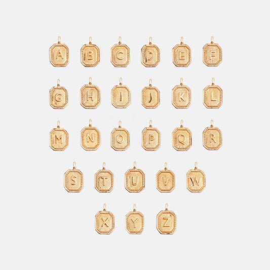Alphabet Charm