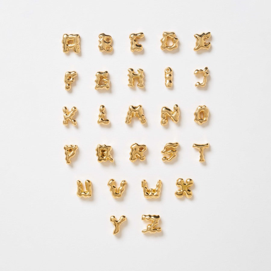 Alphabet Clay Charm