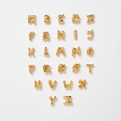 Alphabet Clay Charm