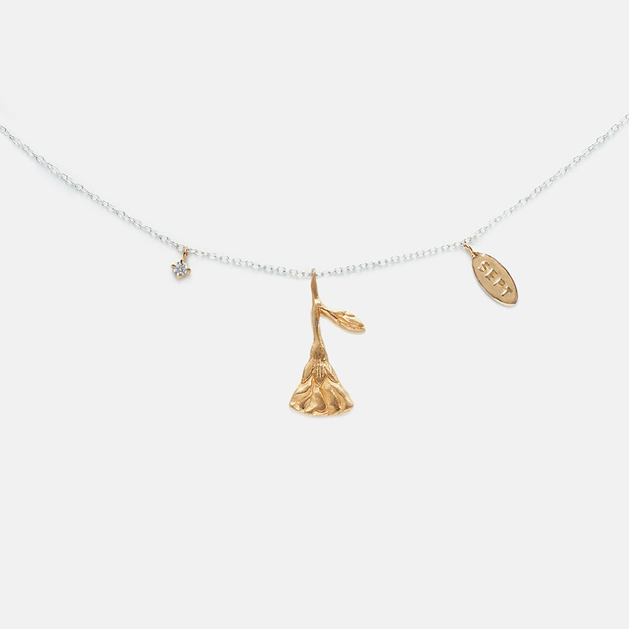 Morning Glory Necklace - September