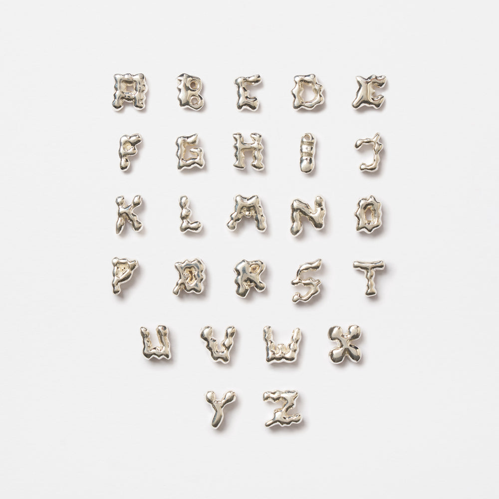 Alphabet Clay Charm