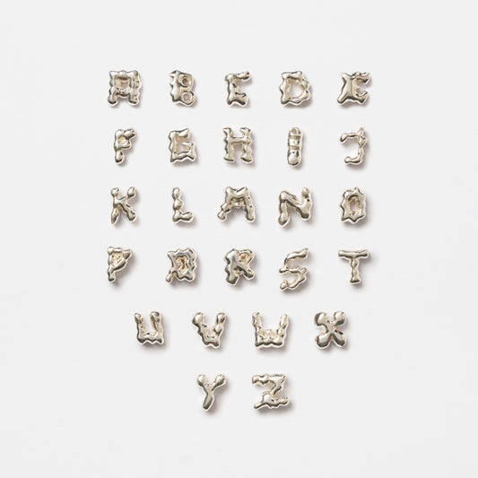 Alphabet Clay Charm