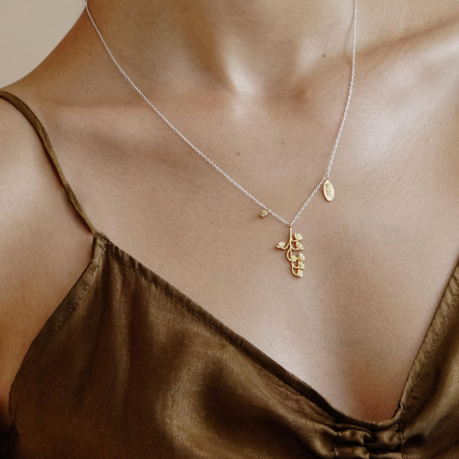 Lily of The Valley Necklace - May