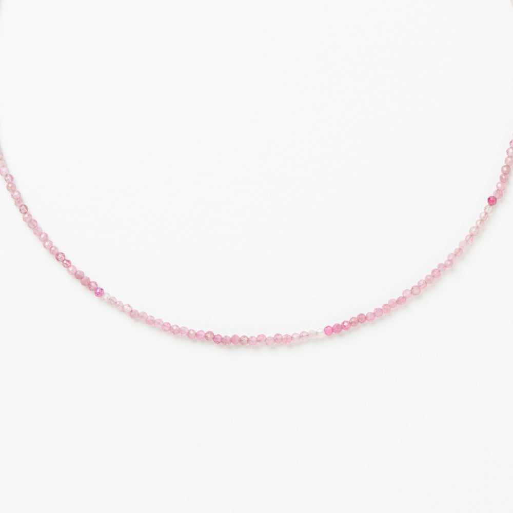 Pink Tourmaline Necklace