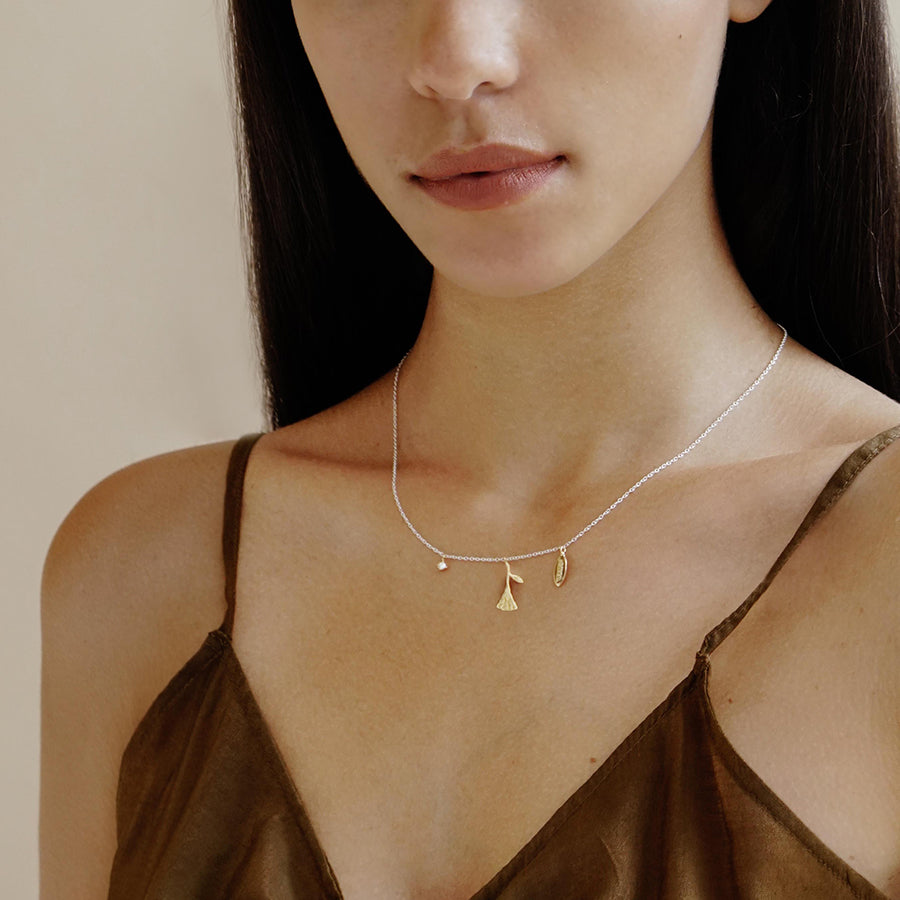Morning Glory Necklace - September