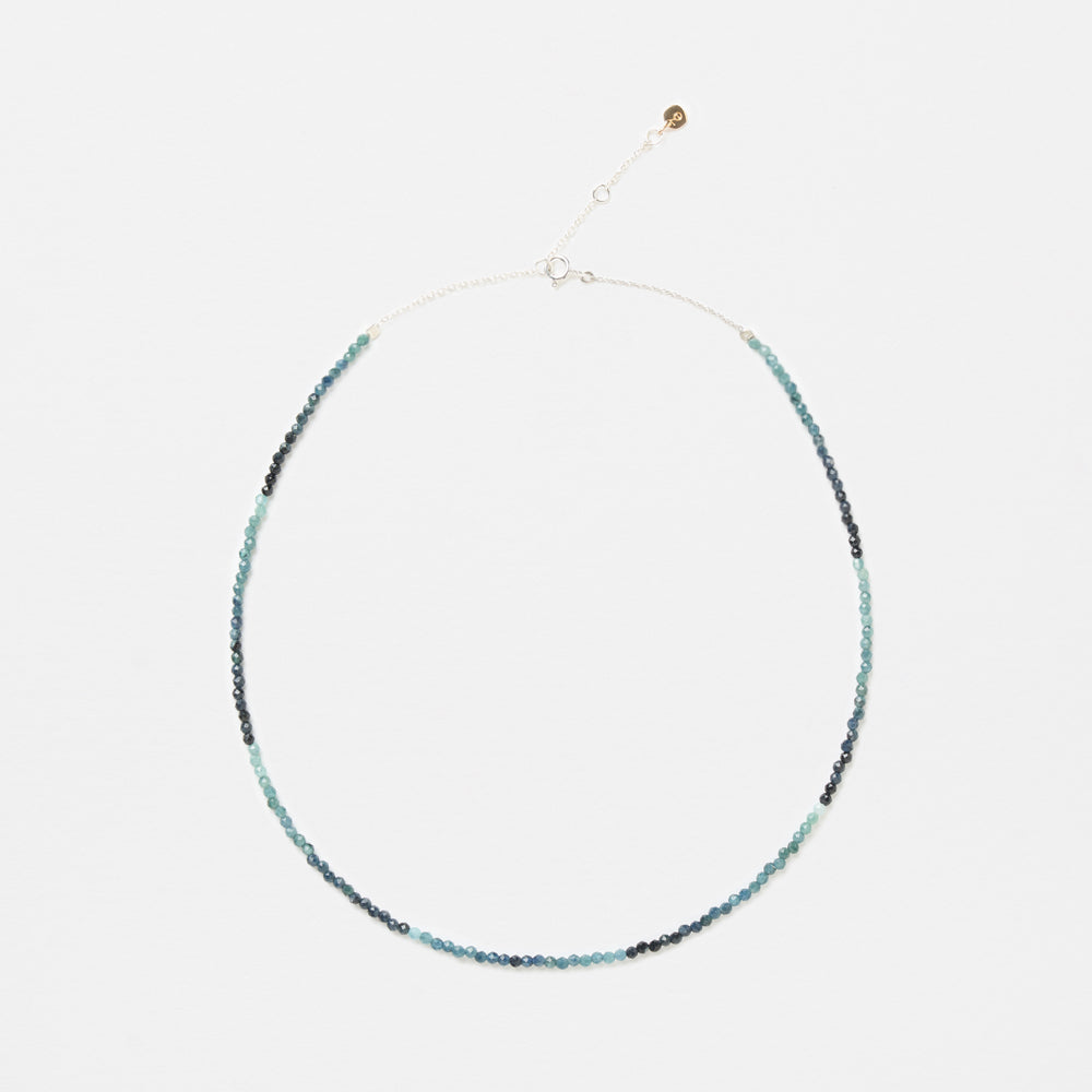 Blue Tourmaline Necklace