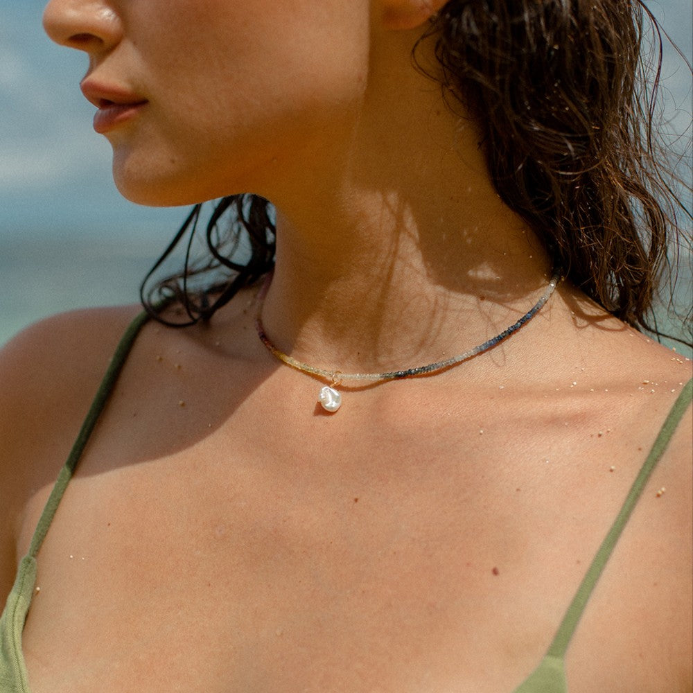 Multicolor Sapphire Necklace