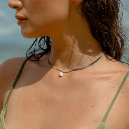 Multicolor Sapphire Necklace