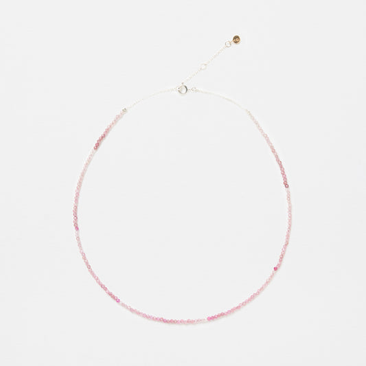 Pink Tourmaline Necklace