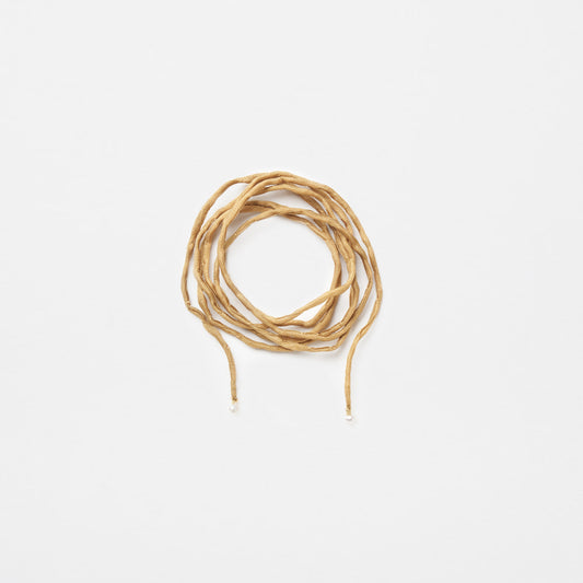 Silk Cord Necklace - Sand Yellow