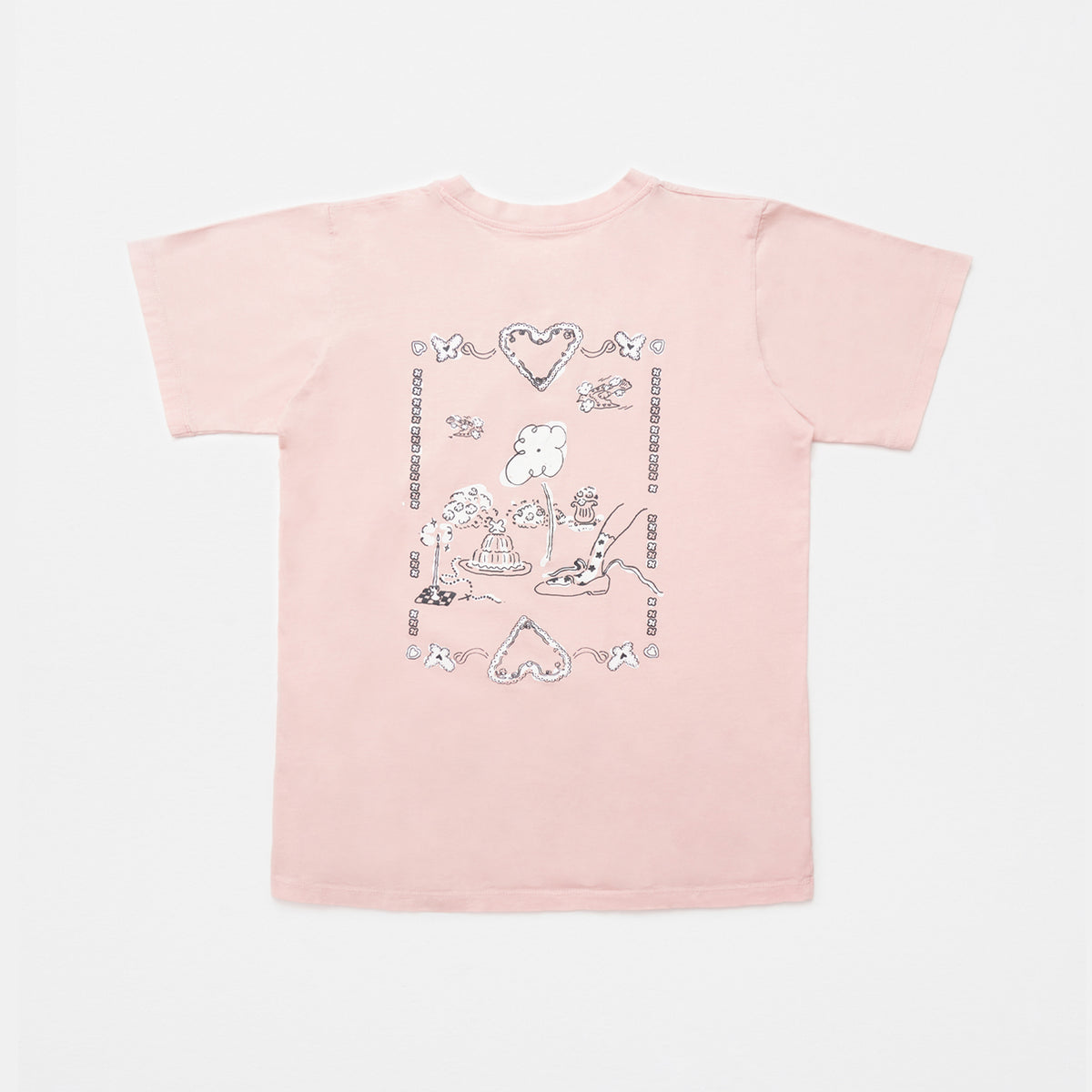 Waltz Garden shirt - Washed Pink