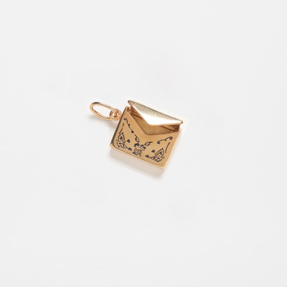 Envelope Charm - In The Garden