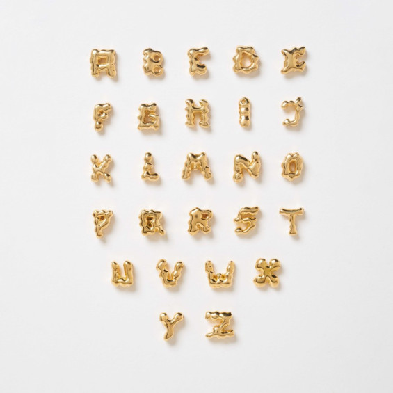 Alphabet Clay Charm